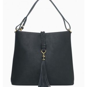 Stella & Dot cross-body work tote